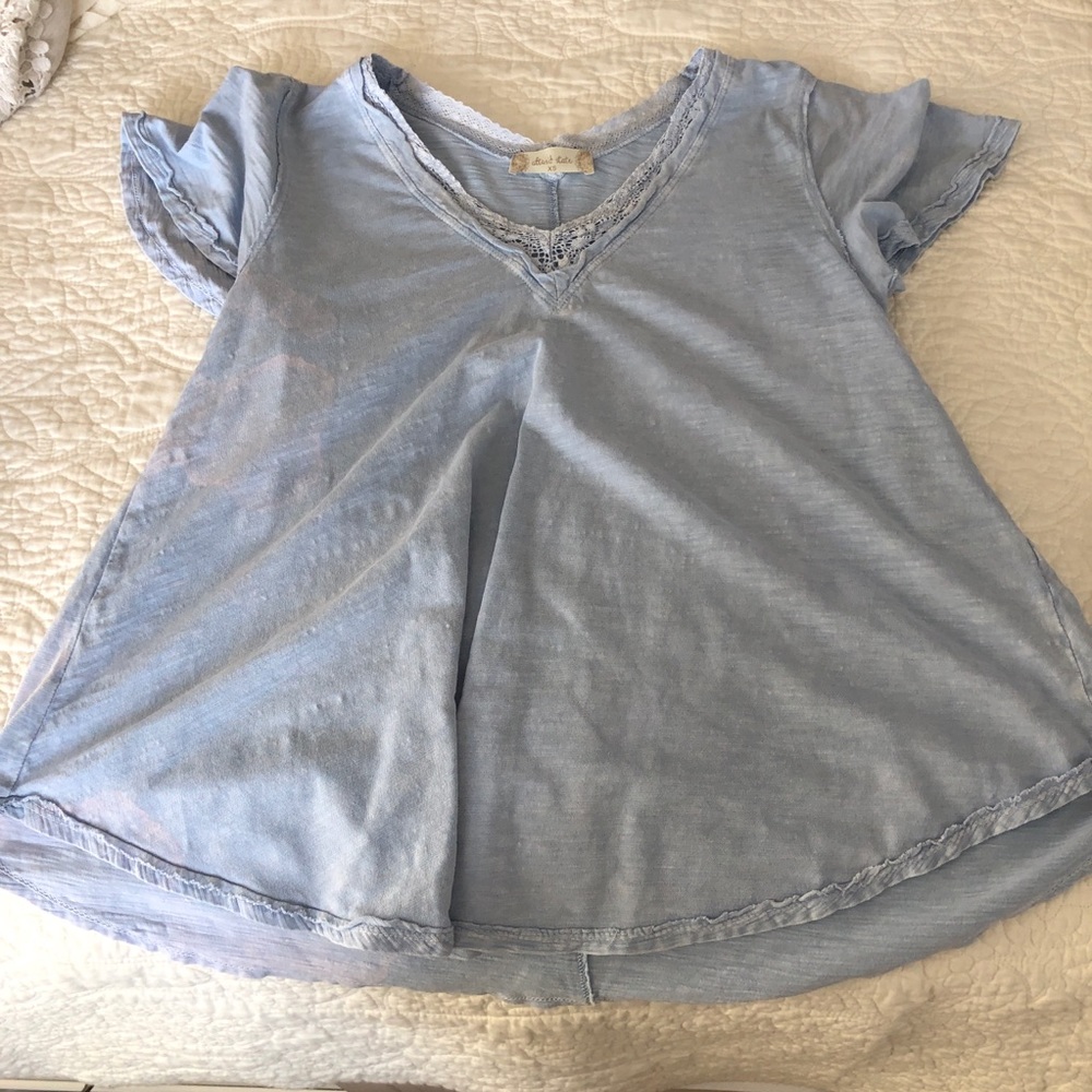 Blue t-shirt
